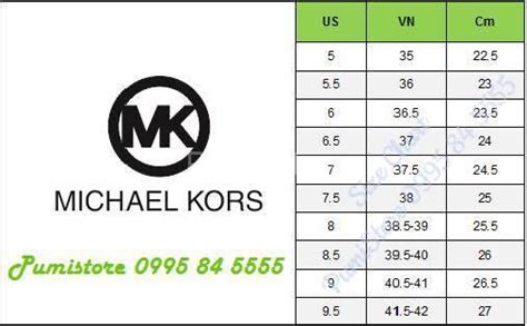 michael kors tabelą rozmiarów buty|Michael Kors Shoe Size Charts .